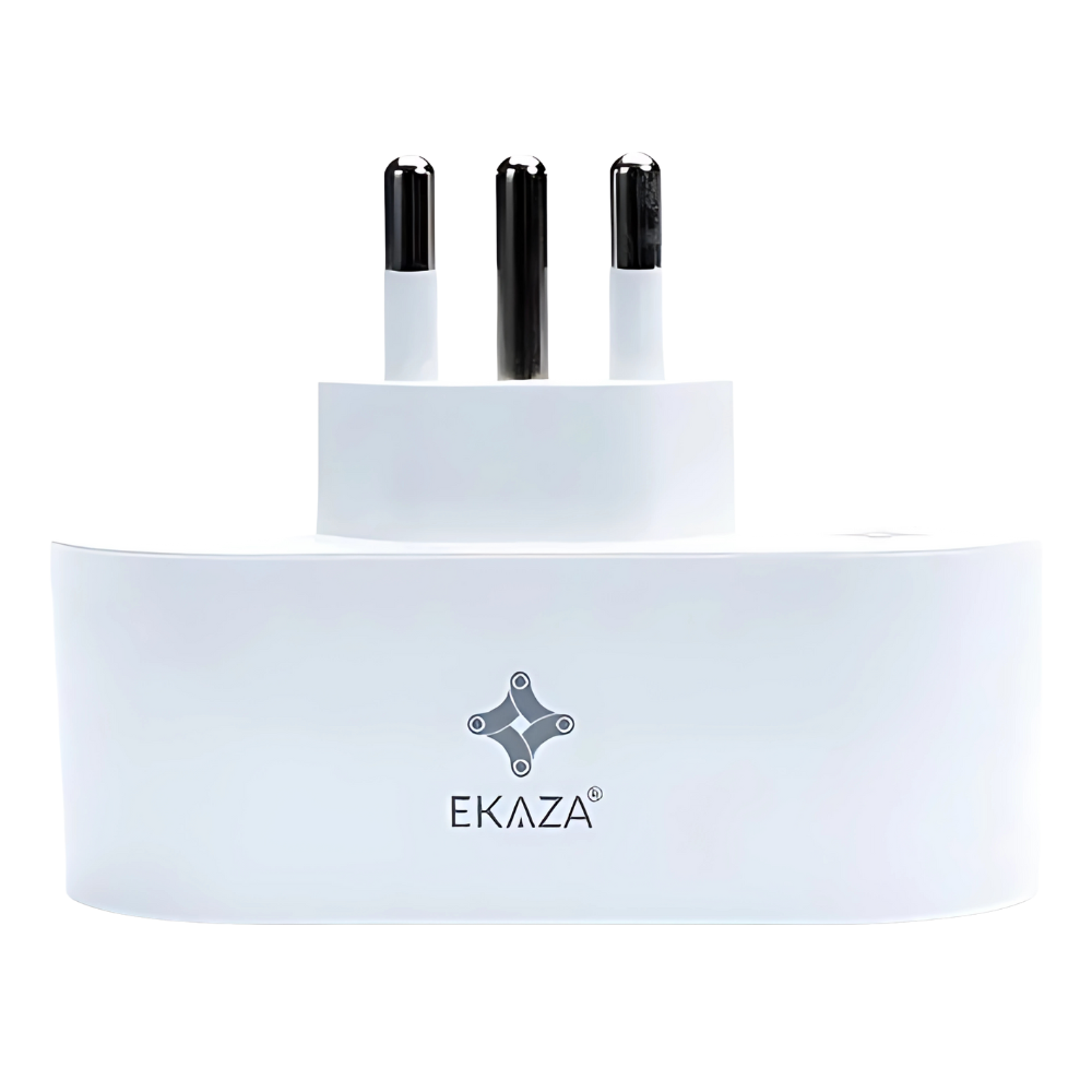 Tomada Inteligente Wifi 20A Pino Grosso Ekaza Medidor De Consumo Smart Alexa