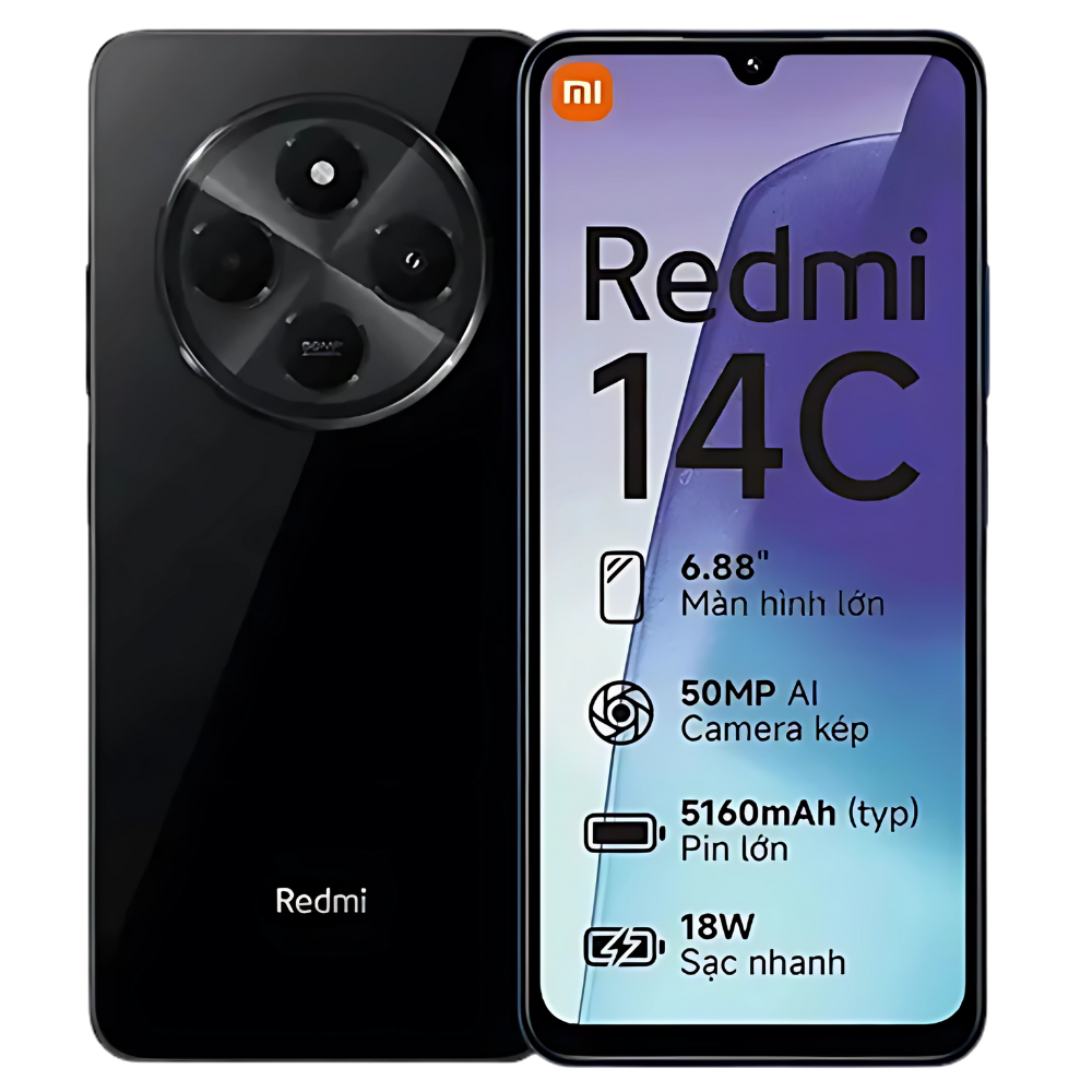 Celular Xiaomi Redmi 14c, 8gb de RAM, 256gb de ROM