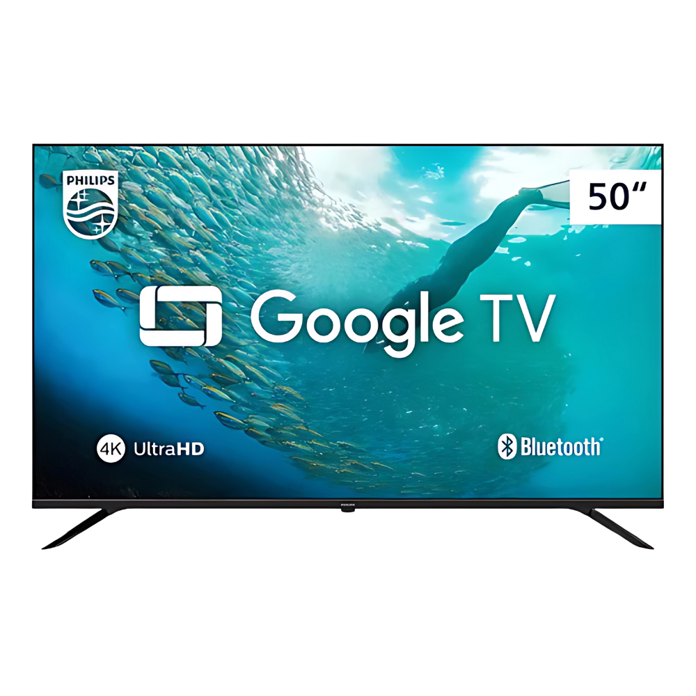 Smart Tv Philips 50 4k 50pug7019 Google Tv Comando De Voz