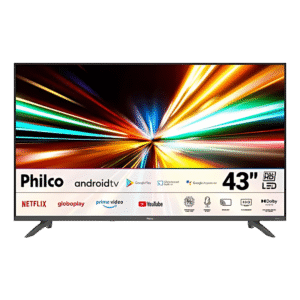 Smart Tv 43 Philco Android Tv Full Hd Borda Infinita P43eaa
