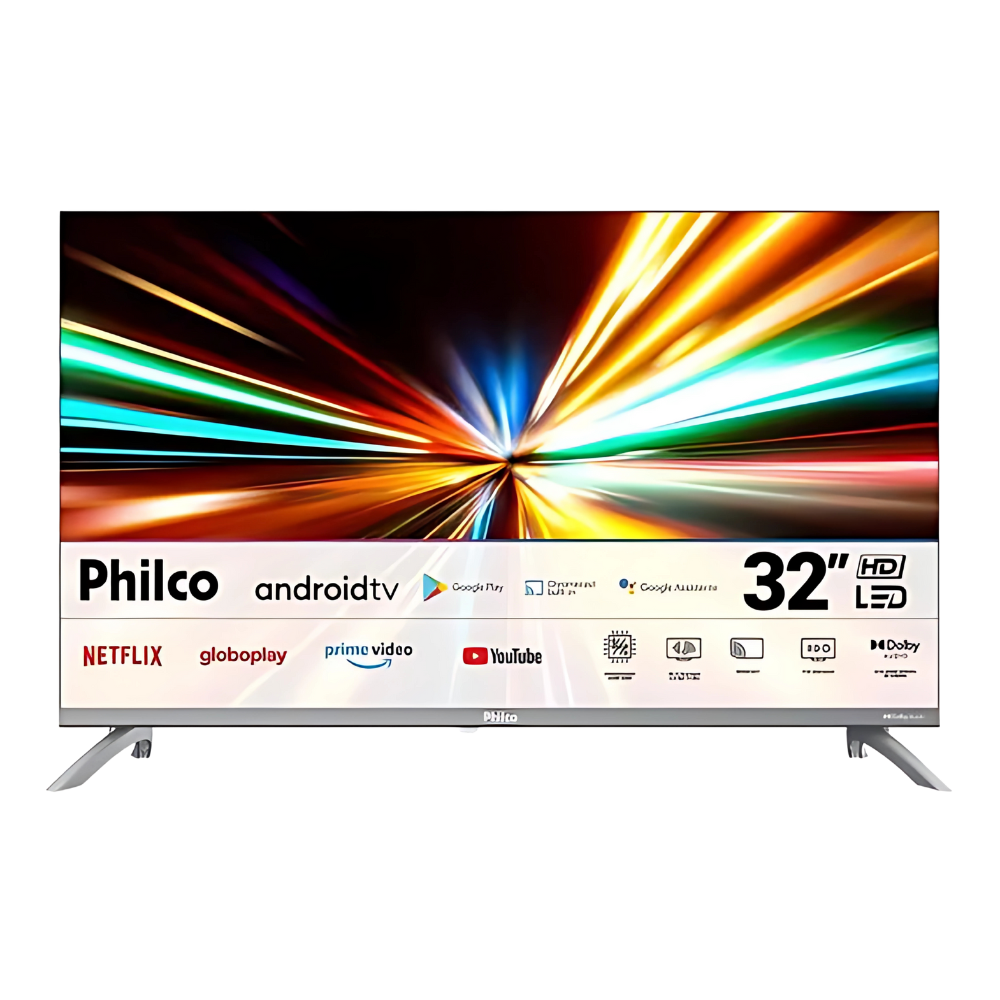 Smart Tv 32 Philco Android Tv Led Hdr10 P32saa