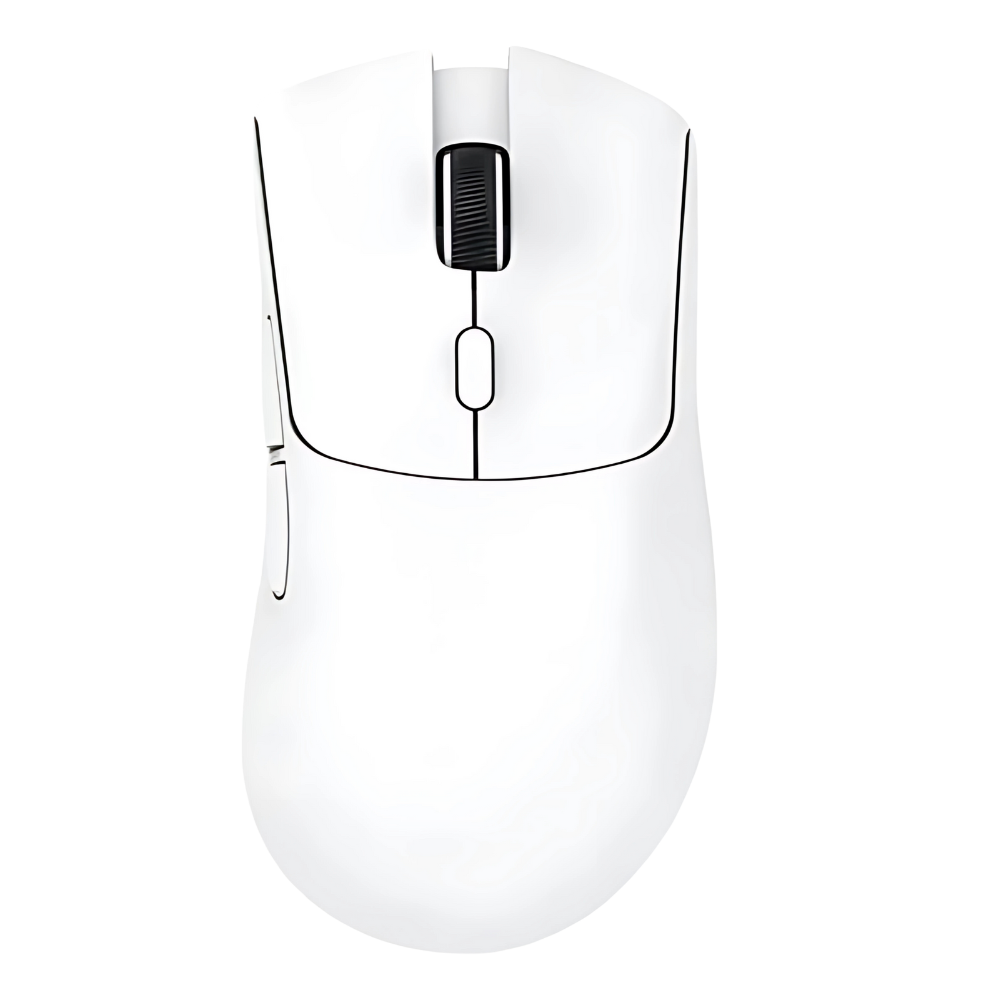 Mouse Branco Sem Fio Gamer Attack Shark R1 Paw3311