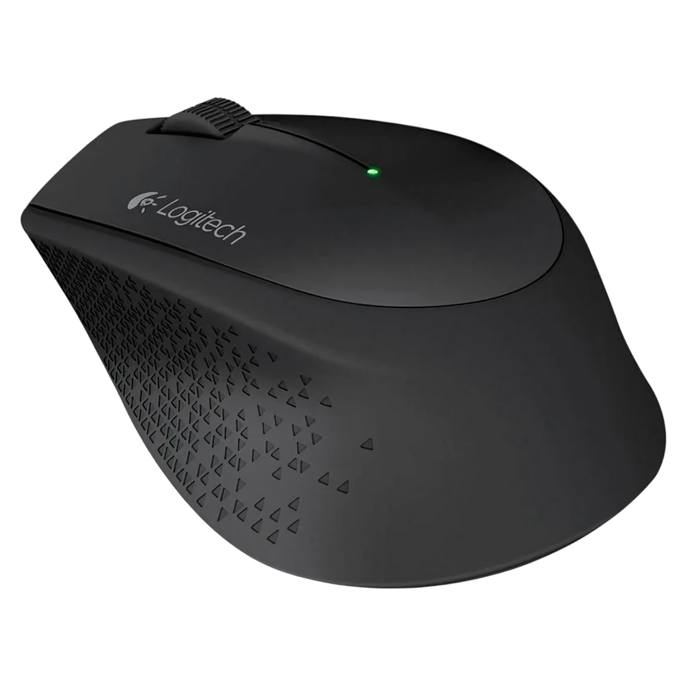 Mouse sem fio Logitech M280 com Pilha Inclusa