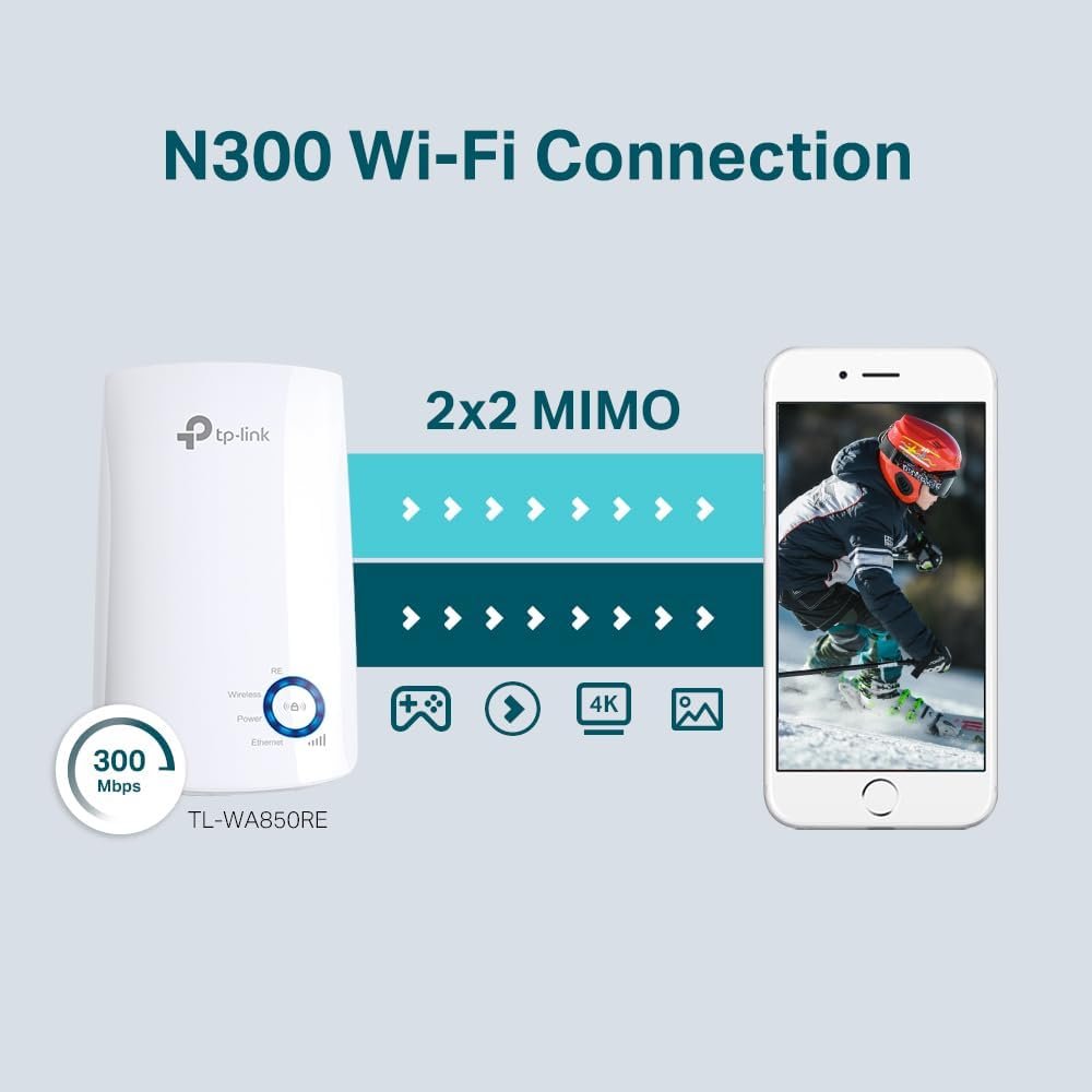 Repetidor Expansor TP-Link Wi-Fi Network 300Mbps - Miniatura 5