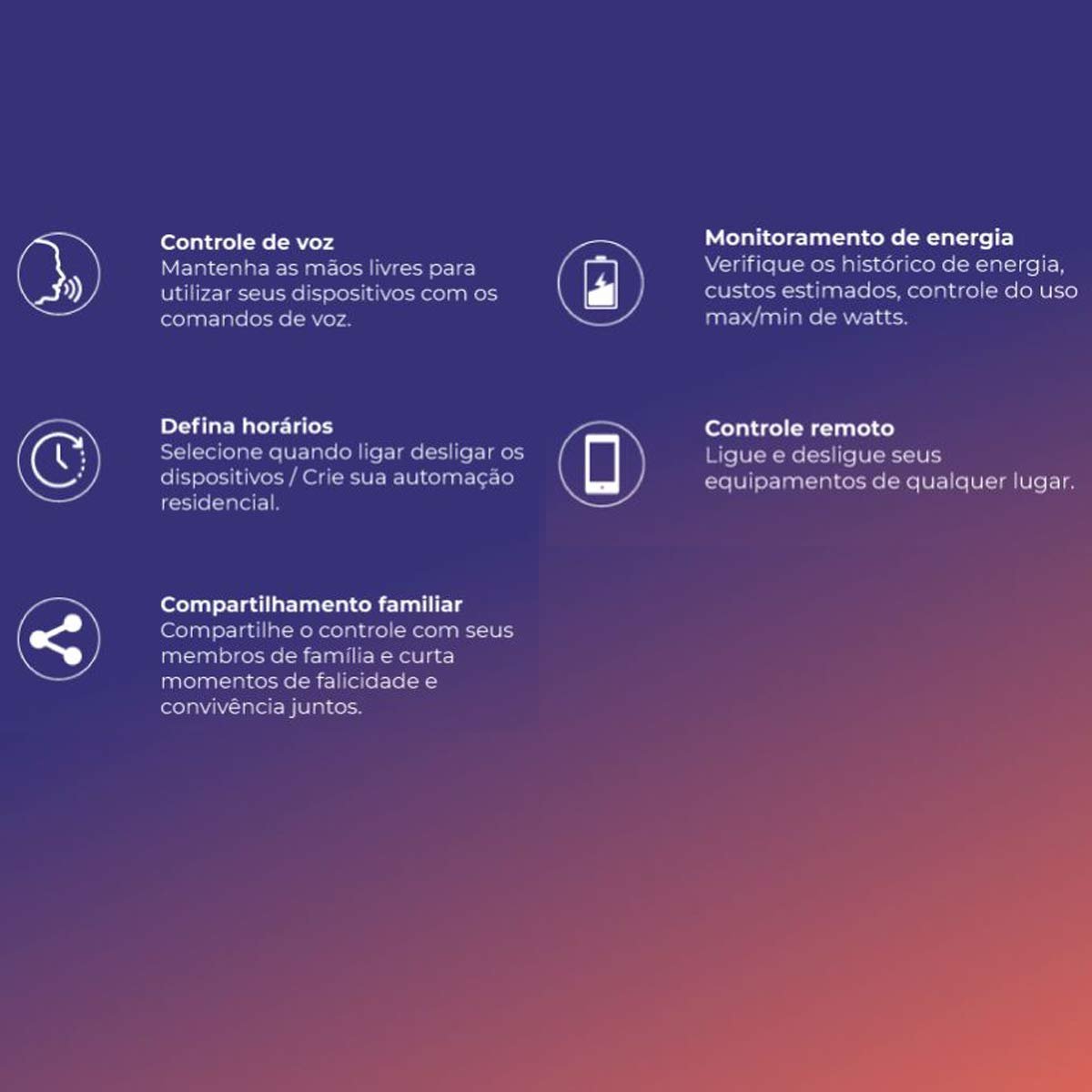 EKAZA, Tomada Inteligente 16A, WI-FI, Com medidor de consumo - Miniatura 8