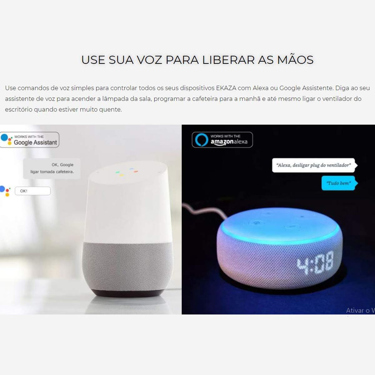 EKAZA, Tomada Inteligente 16A, WI-FI, Com medidor de consumo - Miniatura 7