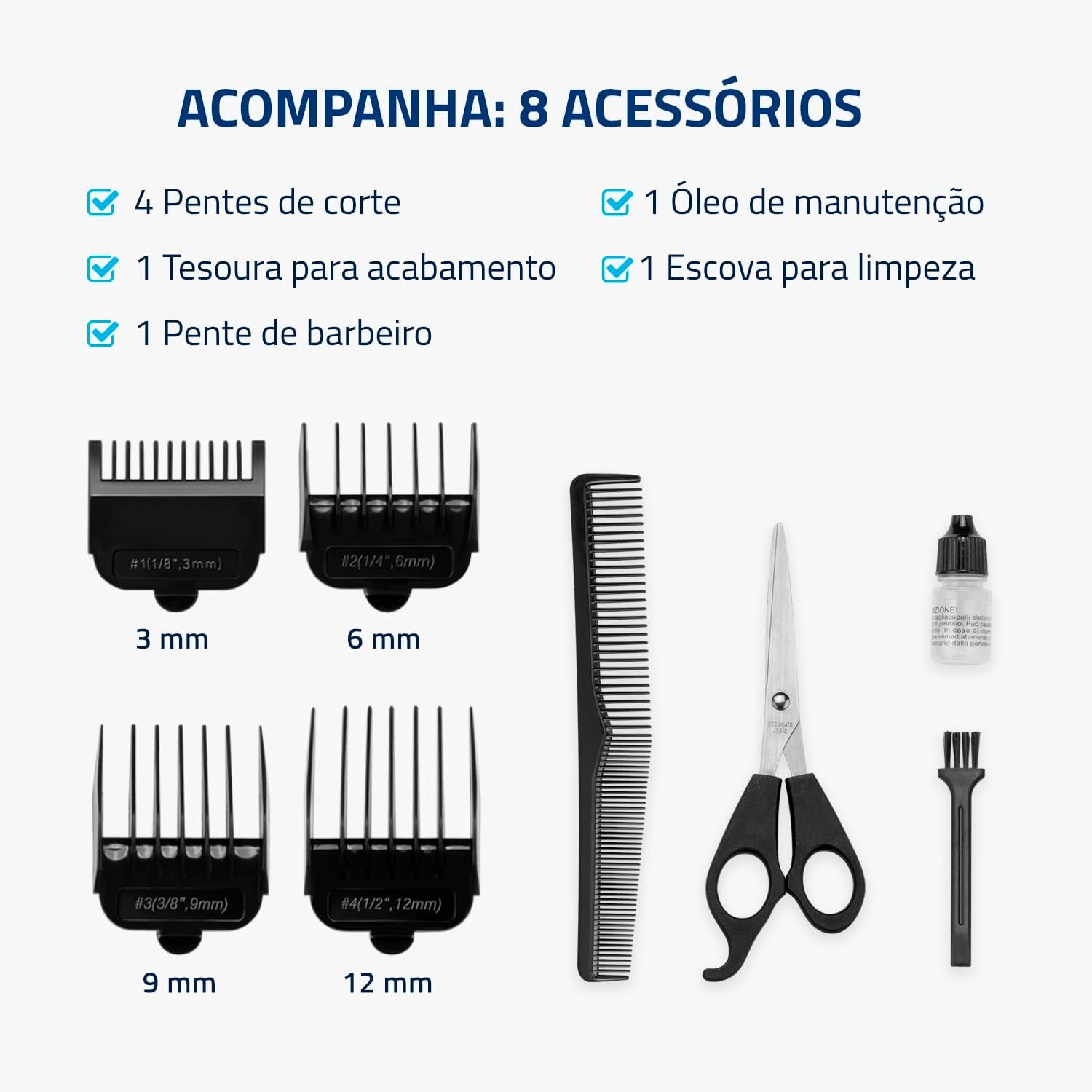 Cortador de Cabelos Mondial, Hair Stylo - Miniatura 4