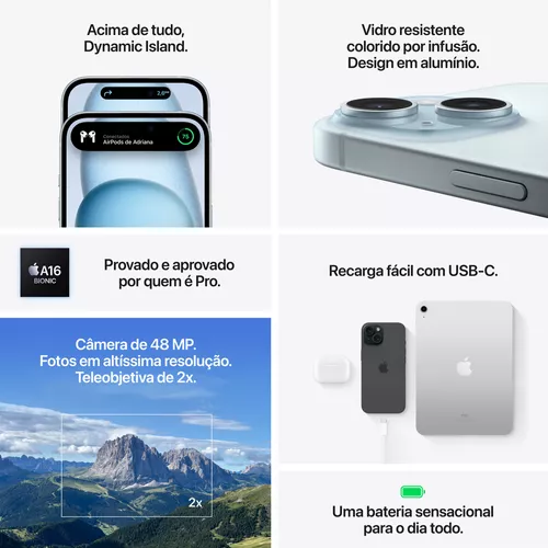 Apple iPhone 15 (128 GB) - Miniatura 4