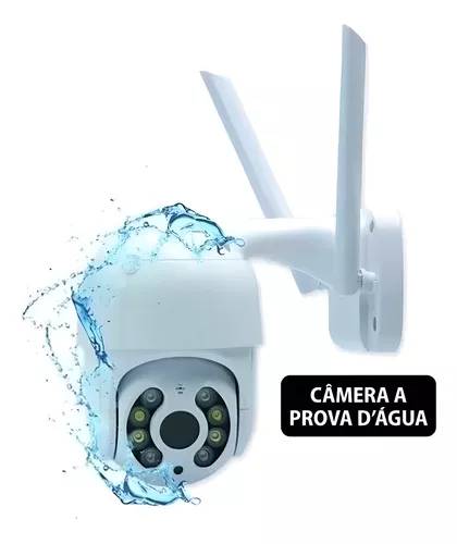 ( Leve 3 Pague 2 ) Câmera ip dome wi-fi Full HD externa Prova D'água 3 unidades + Cartão - Miniatura 7