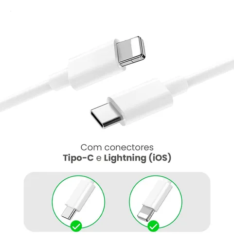 Carregador Turbo 20W para iPhone - Miniatura 3