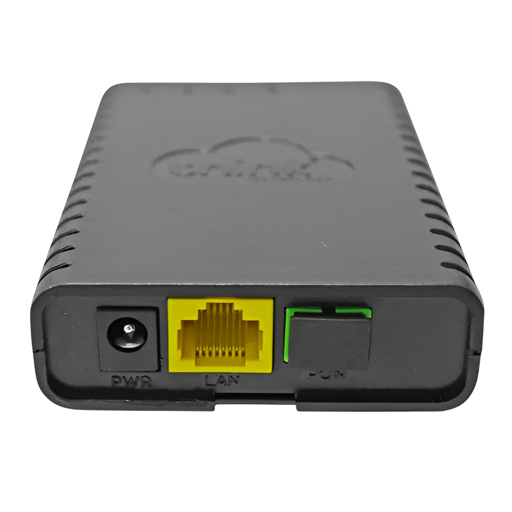 Onu 1 porta Think 1P Dual Gpon Epon PPOE TK-ONU-1P-D cor preta - Miniatura 1