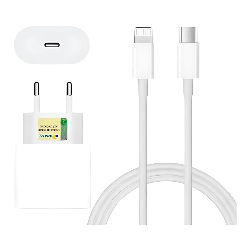 Carregador Turbo 20W para iPhone - Miniatura 1