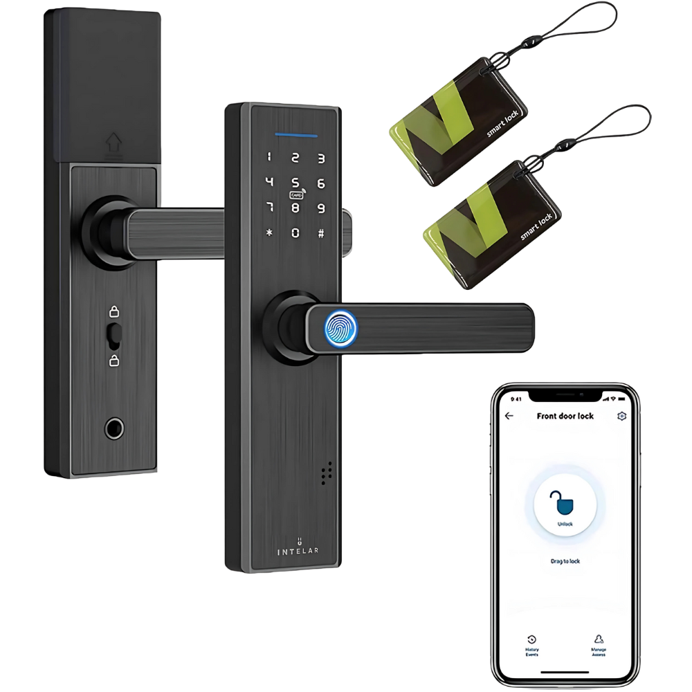 Fechadura Digital Inteligente Smart Lock - Miniatura 1