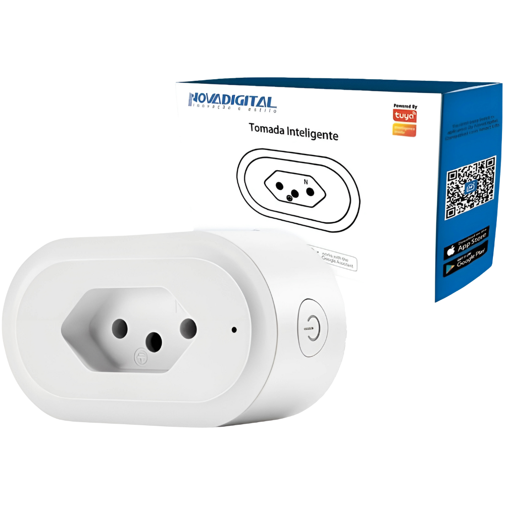 Tomada Inteligente Wifi TW-BR Nova Digital - Miniatura 1
