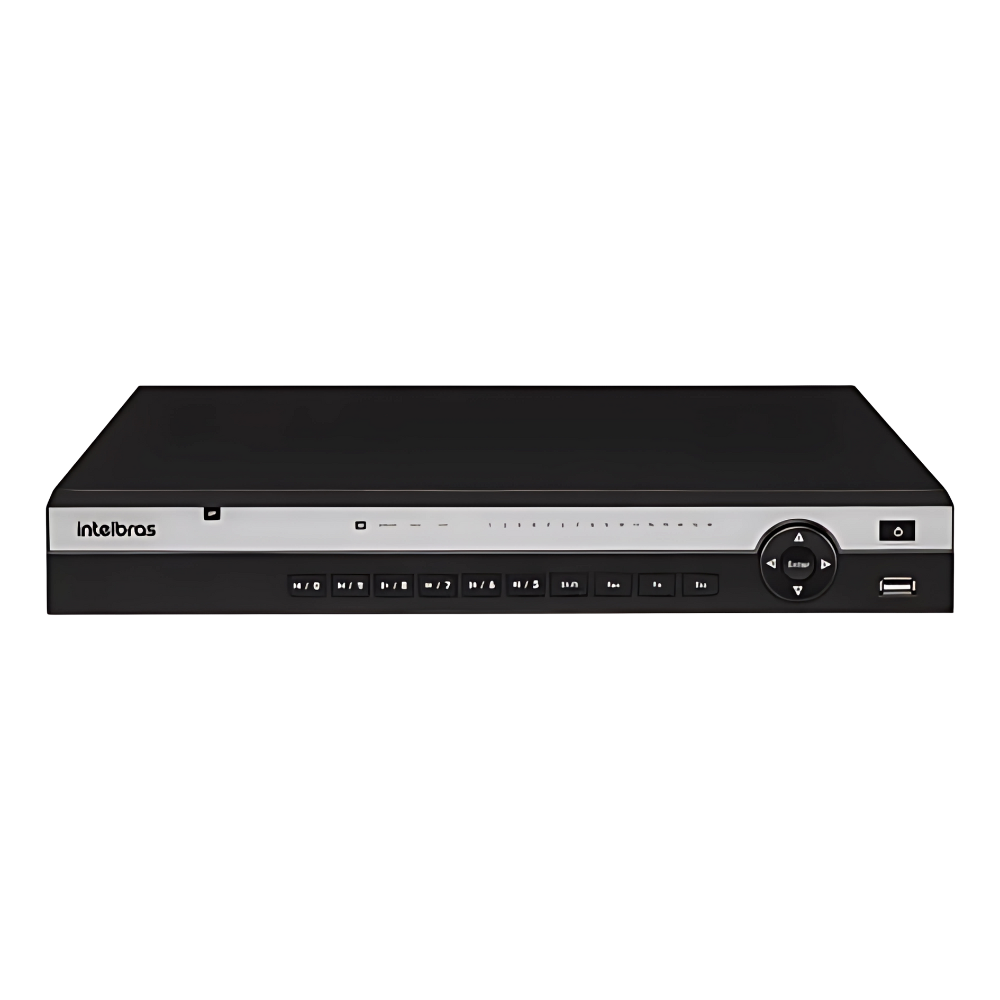 Gravador de vìdeo nvr 16 canais Poe+ 4K Nvd 3316 P Intelbras - Miniatura 3