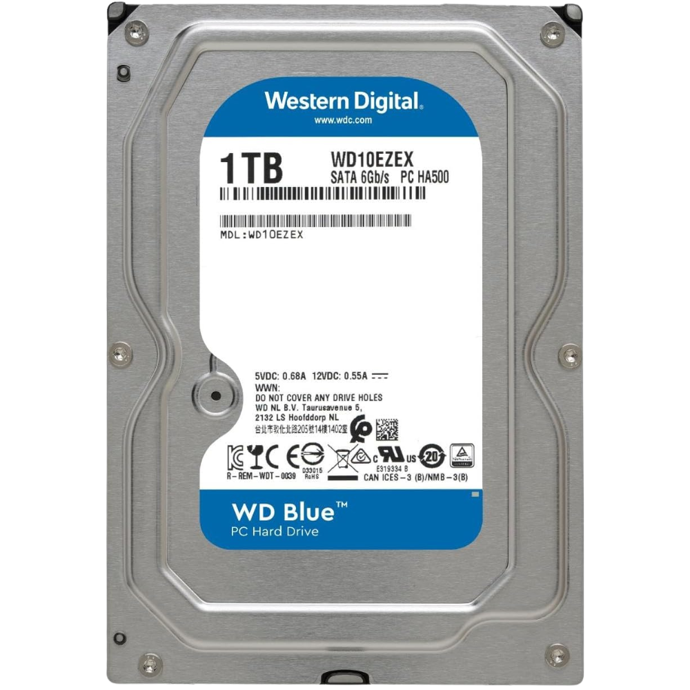 HD Interno 1Tb Desktop, Western Digital, HD Interno, Prata - Miniatura 2