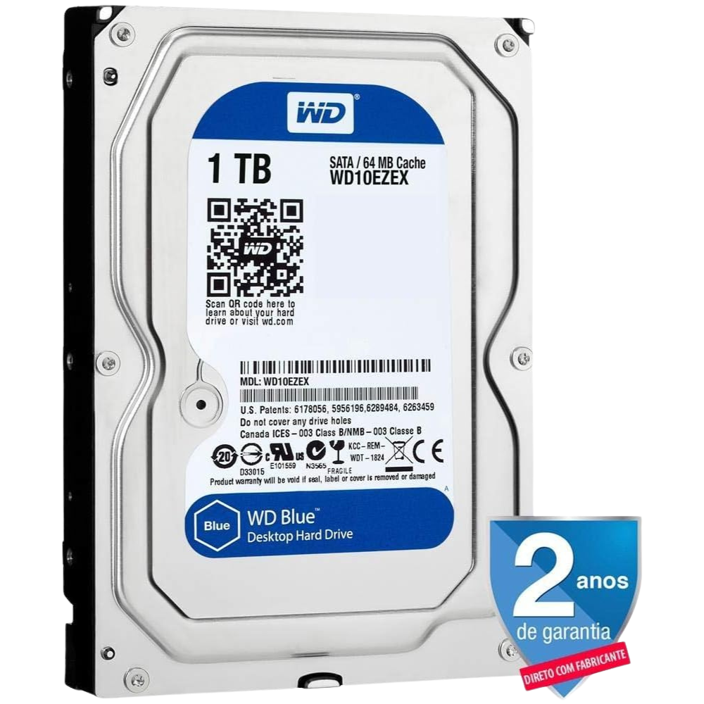 Hd 1 Tb Western Digital Sata Iii 7200 Rpm - Miniatura 2