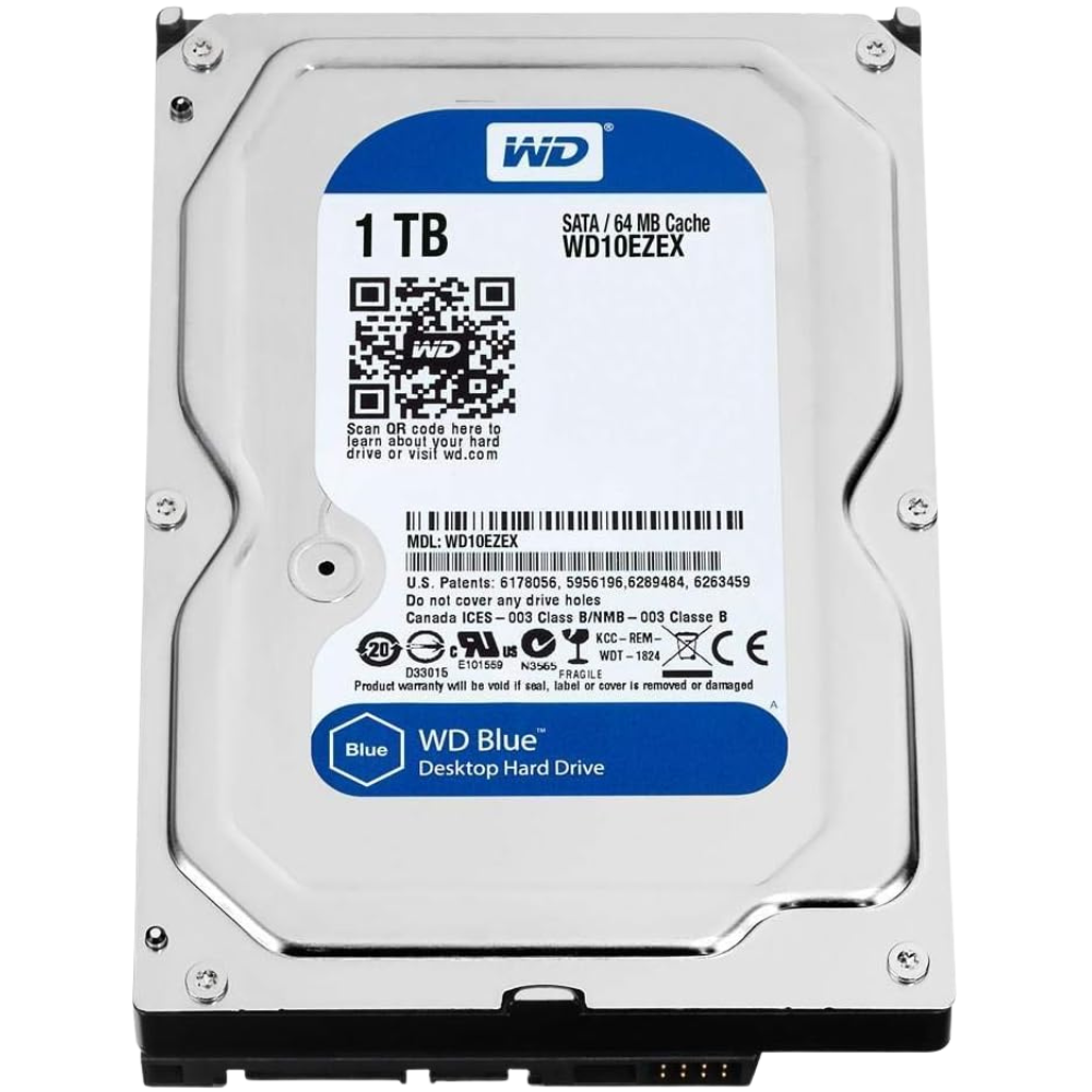 Hd 1 Tb Western Digital Sata Iii 7200 Rpm - Miniatura 1
