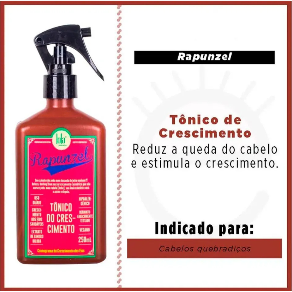 Lola Rapunzel Tônico Crescimento em Spray - Miniatura 3
