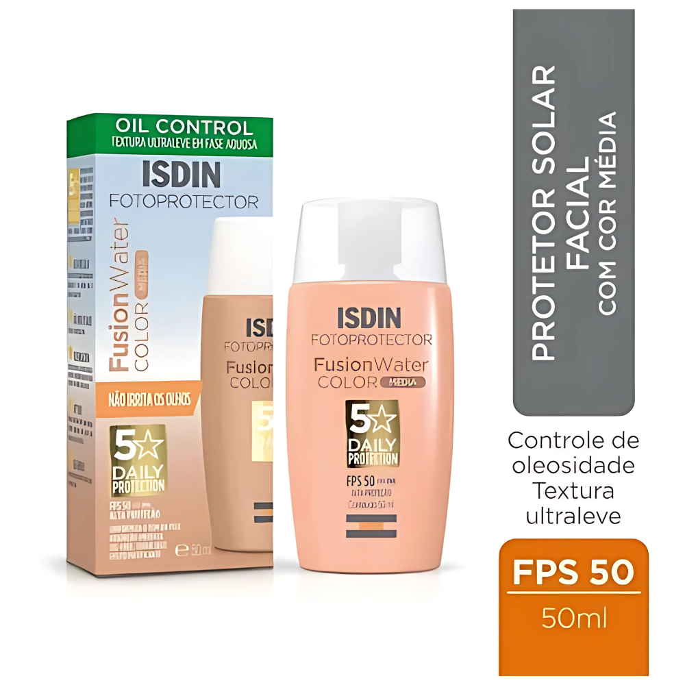 ISDIN Fusion Water Color FPS 50 Cor Média - Miniatura 2