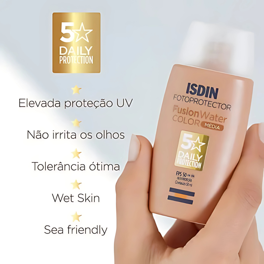 ISDIN Fusion Water Color FPS 50 Cor Média - Miniatura 4