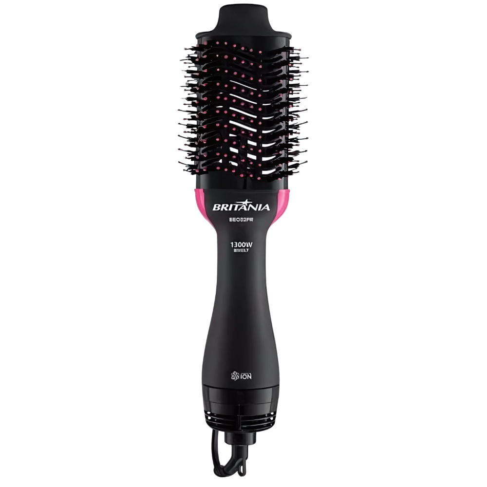 Britânia Escova Secadora 4 em 1 Rose Black - Miniatura 1