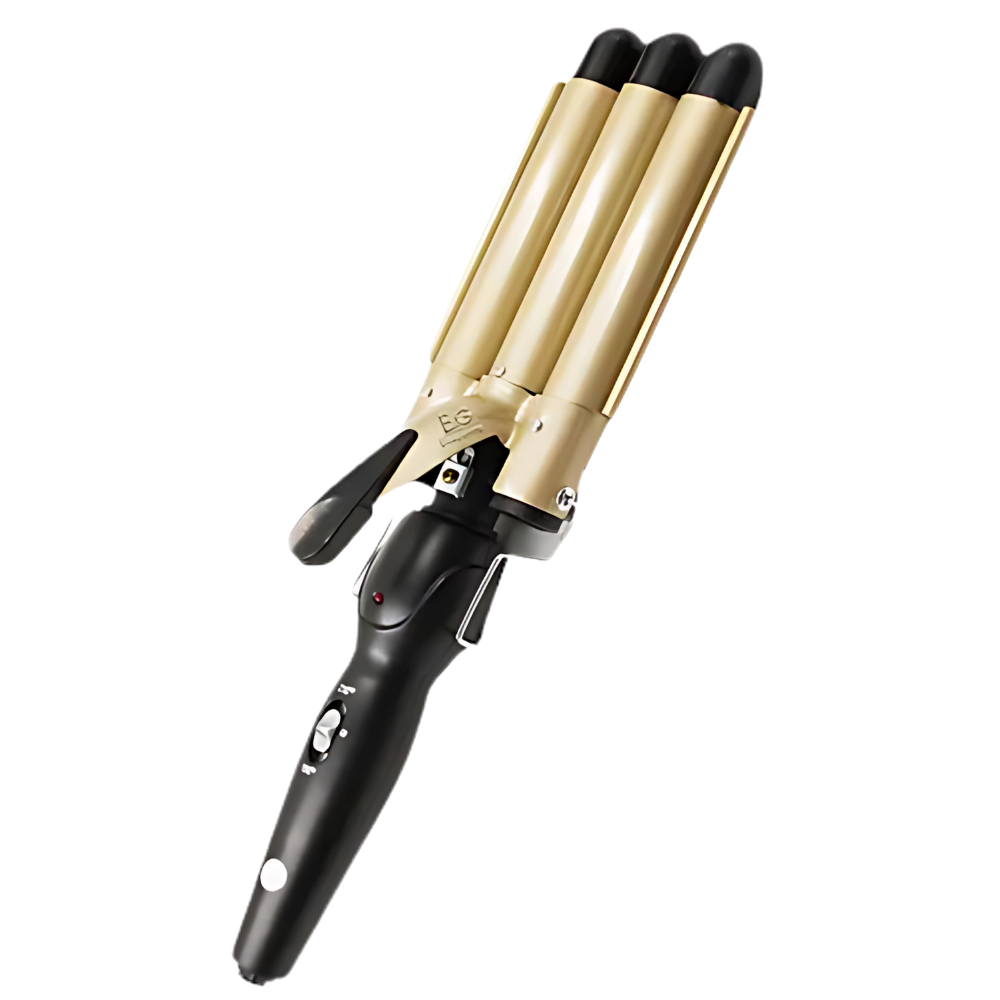 B&G SHOPPING Modelador Tri-Ondas Dourado Bivolt - Miniatura 1