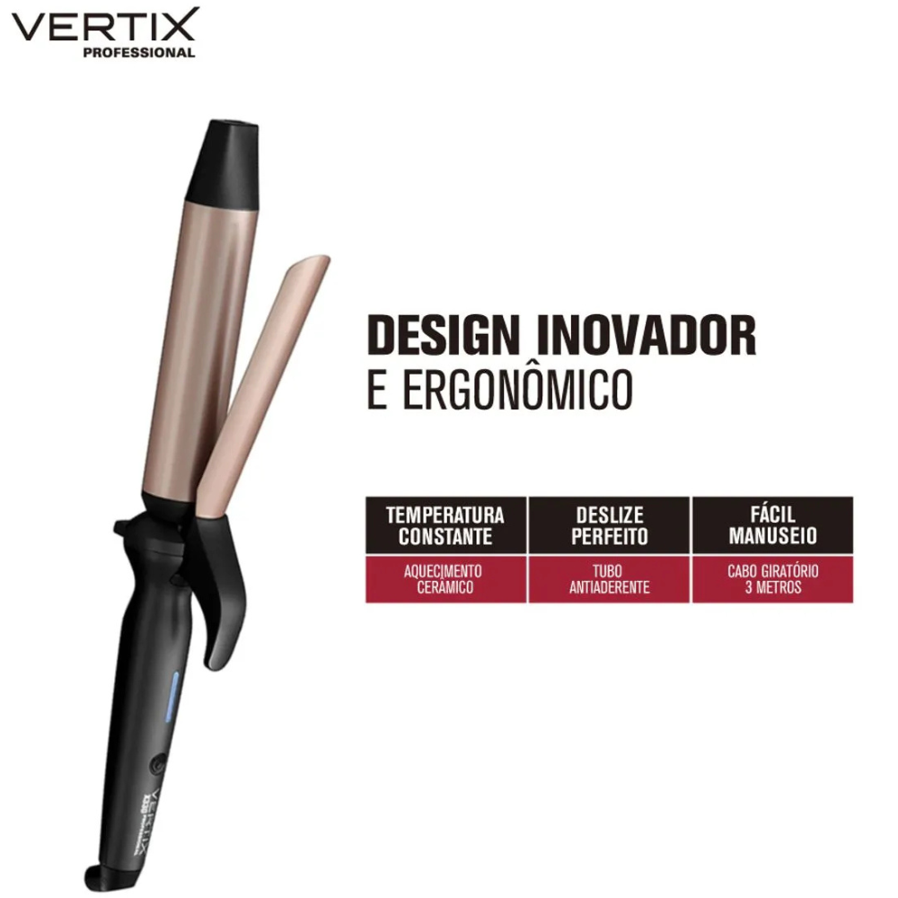 Vertix Modelador de Cachos Profissional 32mm - Miniatura 3