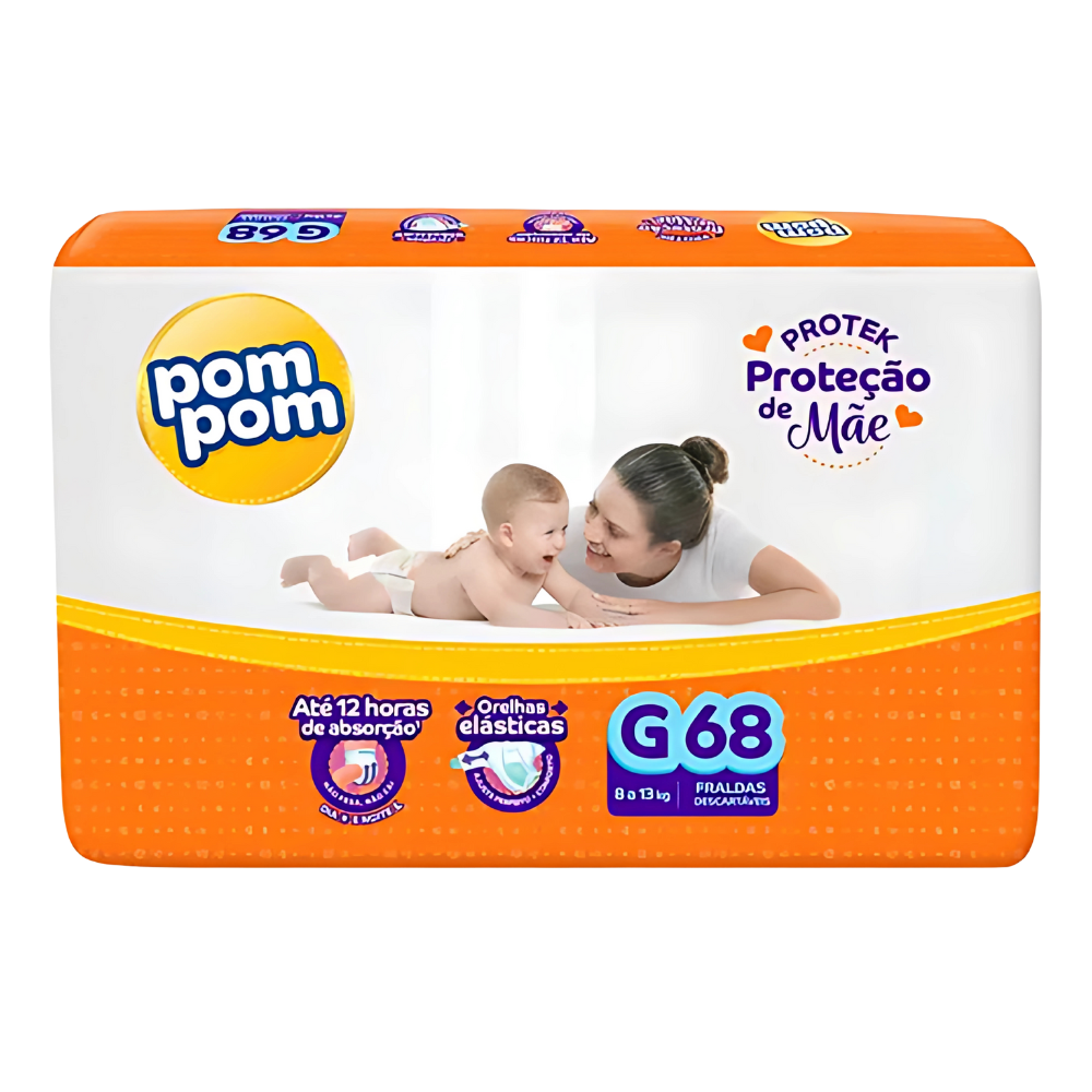 Pom Pom Derma Protek G Mega Pacote - Miniatura 1