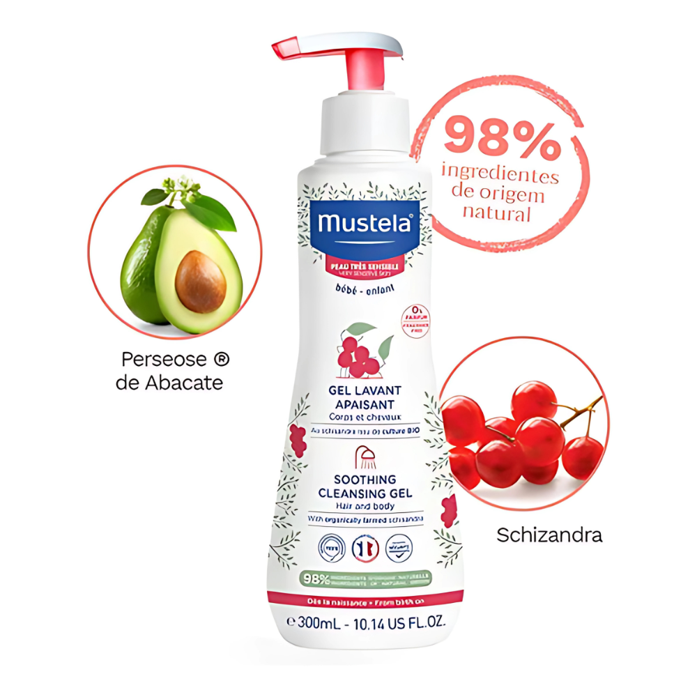 Mustela Gel Lavante Calmante Pele Sensível - Miniatura 3