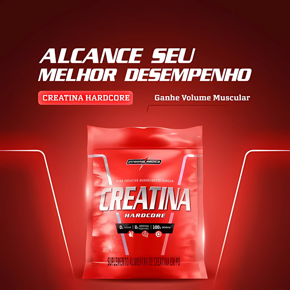 Integralmédica Creatina Hardcore Pura 1kg - Miniatura 2