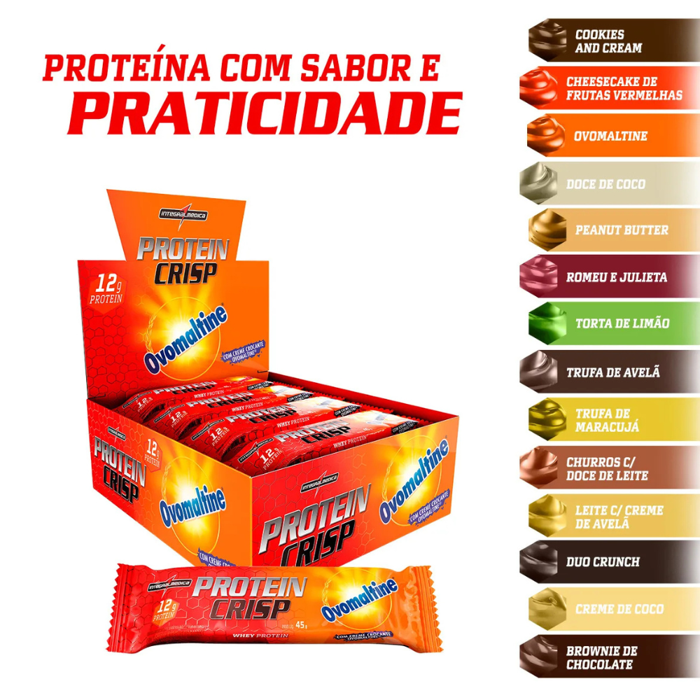 Integralmédica Crisp Bar Ovomaltine 12 Unidades - Miniatura 2