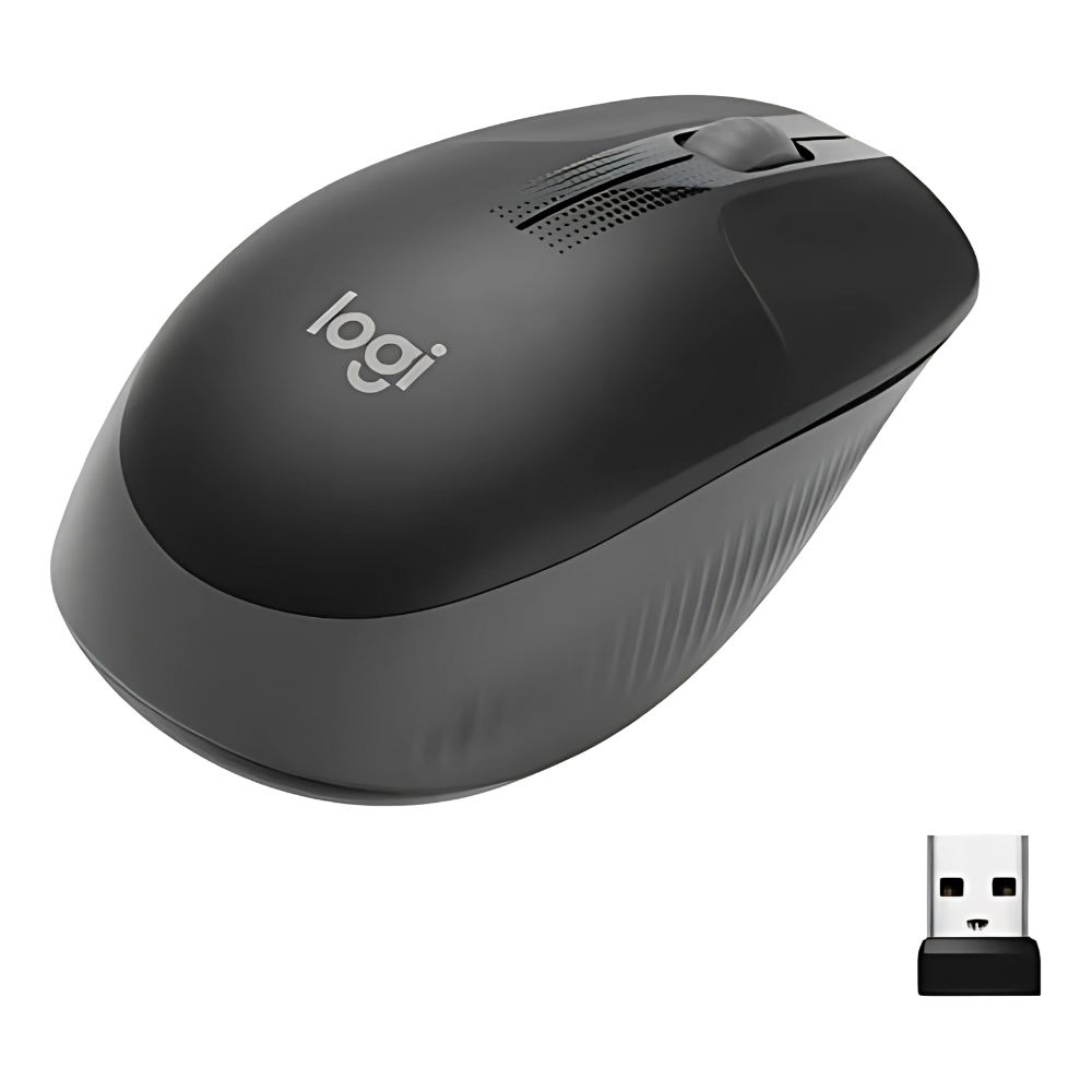 Mouse sem fio Logitech M190 com Pilha Inclusa - Miniatura 1