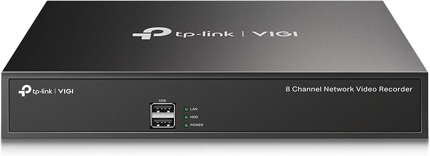 TP-Link GRAVADOR DE VIDEO DIGITAL PARA SEGURANÇA 8 CANAIS VIGI NVR1008H - Miniatura 2