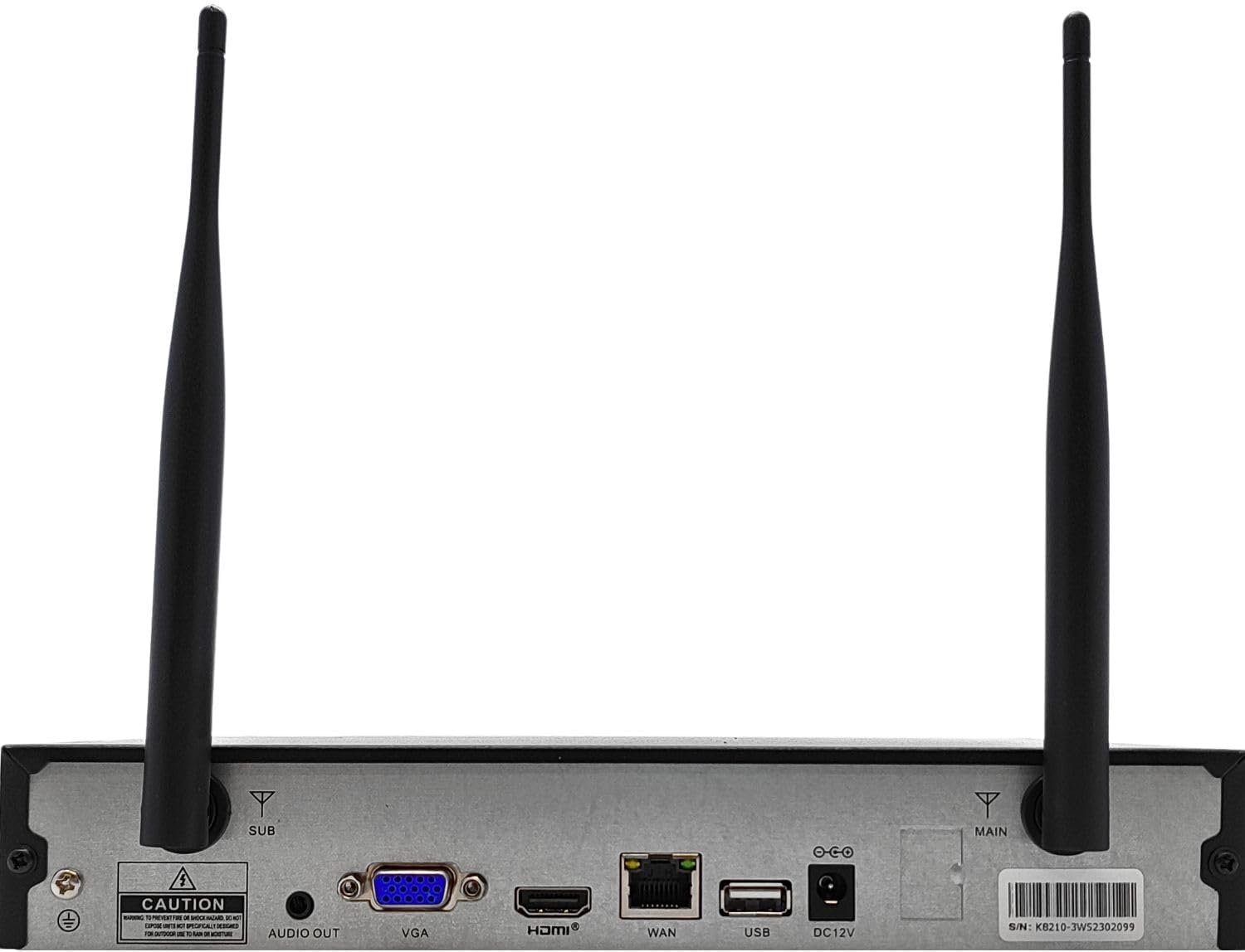 KIT NVR Gravador Digital de Vídeo 720p HDMI/VGA + 4 Câmeras Bullet 720P IP Aitek - Miniatura 8